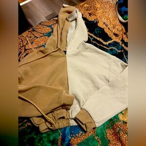 Crop top hoodie